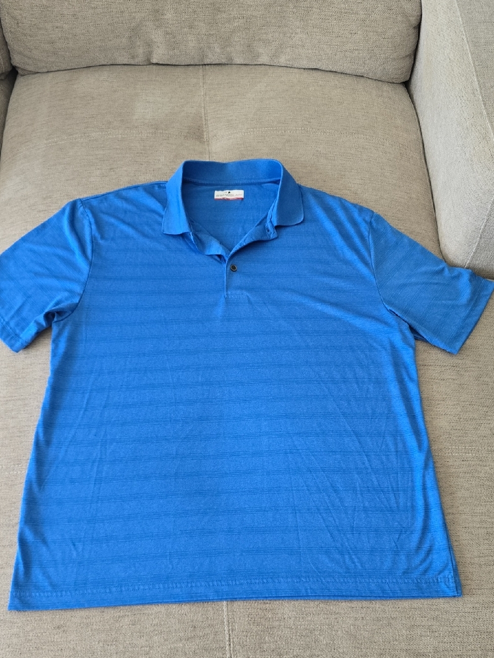 Grand Slam Performance Men's Blue Golf Polo Shirt XL